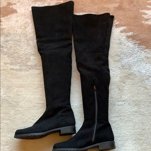 Stuart Weitzman Shoes - Stuart Weitzman Black Over the Knee Boots Size 10